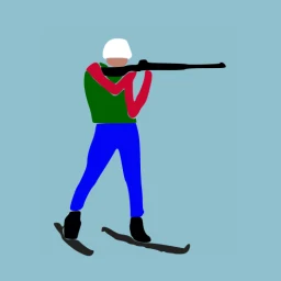 Icône de Biathlon Head Coach